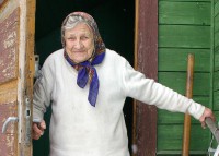 Жительница Науенской волости Аксения Митушова - старейшая жительница Европы 