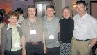 3 замечательных однокурсника (ВМиК-1982), Мария (физфак, Оттава, жена Кости), Ксения - гостеприимная хозяйка Red Piano Bar